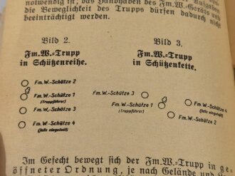 Merkblatt 29-18 "Einsatz und Verwendung von Flammenwerfern" von 9.11.43, 28 Seiten, DIN A6