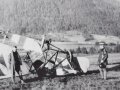 "Bayerische Flieger im Hochgebirge - Das bayerische Feld-Flieger-Abteilung 9 im Alpenkrieg", 27 Seiten, deutsch/englisch, aus Raucherhaushalt