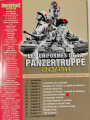 "Gazette des Uniformers - Les Uniformes de la Panzertruppe 1943/1944", 78 Seiten, französisch, aus Raucherhaushalt