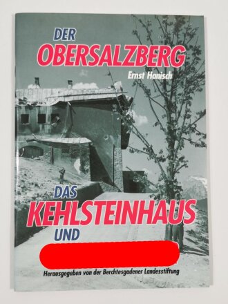 "Der Obersalzberg - Das Kehlsteinhaus und Adolf Hilter", 48 Seiten, aus Raucherhaushalt