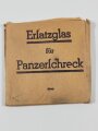 Wehrmacht, Ersatzscheibe für Panzerschreckschild ( Raketenpanzerbüchse 54 ), Originalverpackt