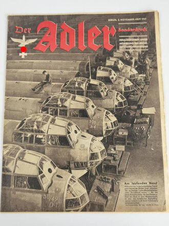 Der Adler Sonderdruck "Am laufenden Band", 2. November-Heft 1941