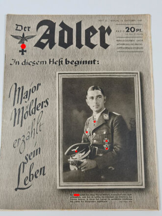 Der Adler "Major Mölders erzählt sein Leben", 15. Oktober 1940