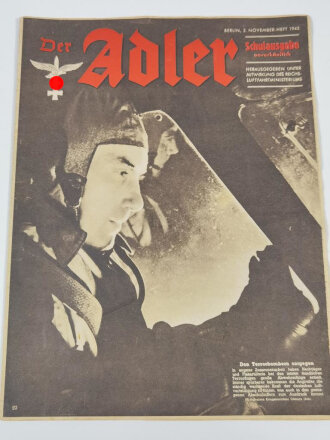 Der Adler Schulausgabe "Den Terrorbombern entgegen", 2. November-Heft 1943