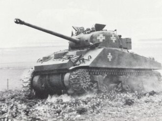 Waffen - Arsenal Band 137, "Beutepanzer unterm Balkenkreuz", Amerikanische und englische Kampfpanzer, Werner Regenberg, 48 Seiten, DIN A4, stärker gebraucht