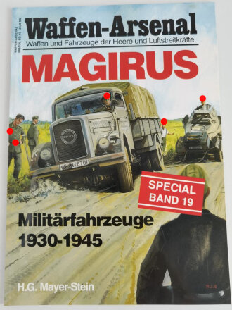 Waffen - Arsenal  Magirus Special Band 19, "Militärfahrzeuge 1930 - 1945", 48 Seiten, DIN A4