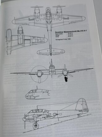 Waffen - Arsenal Sonderband S-43, "Zerstörer Me 210", Entwicklung und Einsatz, 48 Seiten, DIN A4