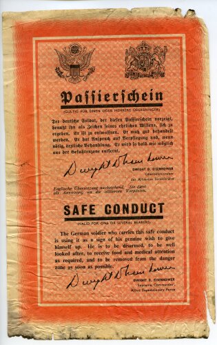 USA/England 2. Weltkrieg, "Safe Conduct -...