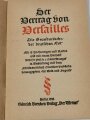 "Der Vetrag von Versailles", datiert 1933 30 Seiten, Din A6