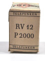 Röhre RV12 P2000 in der originalen Umverpackung, Wehrmacht, Funktion nicht geprüft