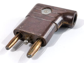 Verbindungsstecker für Panzerfunkgeräte der Wehrmacht