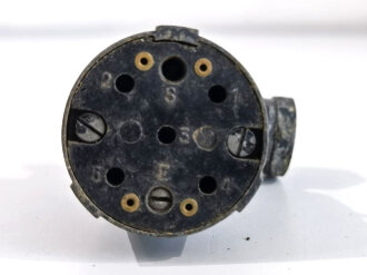 Stecker Wehrmacht, Leichtmetall, Originallack