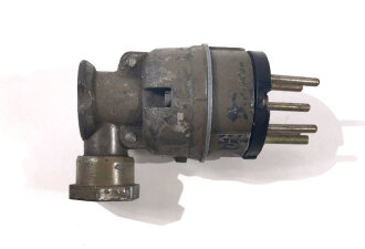 Stecker Wehrmacht, Leichtmetall, Überlackiert