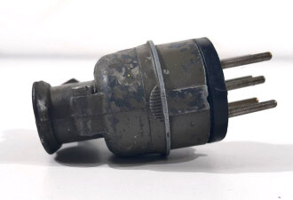 Stecker Wehrmacht, Leichtmetall, Überlackiert