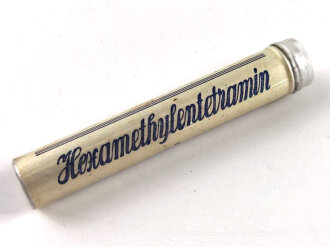 Röhrchen "Hexamethylentetramin" , nur für DEKORATIONSZWECKE