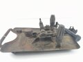 Bodenplatte für 5cm Granatwerfer M36 der Wehrmacht. Datiert 1943, grob gereinigt, voll gängig. Nein, den Rest dazu haben wir nicht