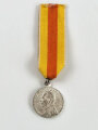 Baden, Minatur  Silberne Verdienstmedaille 1916-1918, 16mm, am Band