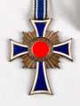 Ehrenkreuz der Deutschen Mutter ( Mutterkreuz ) in Bronze am Band