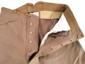 British WWII Army riding breeches, made by "J.G. Plumb & Son, Mlitary outfitters, Westminster"  uncleaned