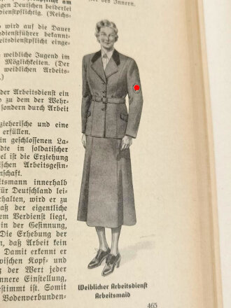 Organisationsbuch der NSDAP, Ausgabe 1936. Gebraucht, guter Gesamtzustand