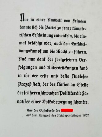 "Der Hoheitsträger" Folge VI, 2. Jahrgang Juni 1938, 40 Seiten, DIN A4