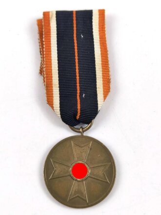 Kriegsverdienstmedaille 1939 am frühen orangen Band, selten