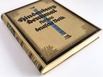 "Hindenburg Denkmal für das deutsche Volk" Vaterländischer Verlag, 1925 mit 434 Seiten