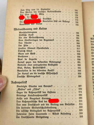 Alfred Rosenberg " Tradition und Gegenwart. Reden und Aufsätze 1936-1940 - Blut und Ehre IV. Band "