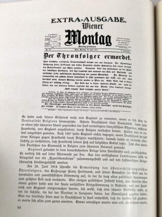 "Hindenburg Denkmal für das deutsche Volk" Vaterländischer Verlag, 1925 mit 434 Seiten