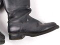 Paar Stiefel für Offiziere aus der Zeit des 2.Weltkrieg. Ungereinigtes Paar, Sohlenlänge 29,5cm