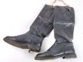 Paar Stiefel für Offiziere aus der Zeit des 2.Weltkrieg. Ungereinigtes Paar, Sohlenlänge 30,5cm