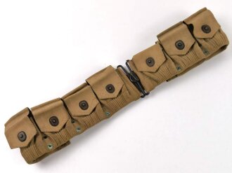 U.S. 1918 dated " Mills" 10 pocket cartridge belt in good condition