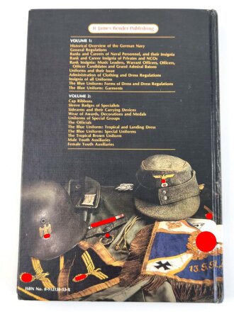 "Die Kriegsmarine - Uniforms & Traditions, Volume 3" 448 Seiten, englisch, DIN A5, gebraucht