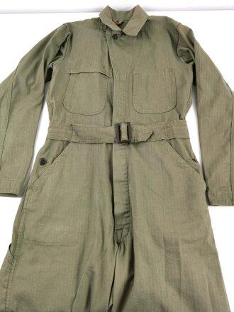 U.S. WWII , Armored troops HBT work suit 1st pattern....