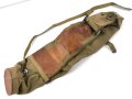 U.S. WWII 1917A1 Browning .30cal Machine Gun M7 Canvas and Leather Cover . Good condition, with carrying strap