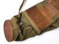 U.S. WWII 1917A1 Browning .30cal Machine Gun M7 Canvas and Leather Cover . Good condition, with carrying strap