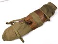 U.S. WWII 1917A1 Browning .30cal Machine Gun M7 Canvas and Leather Cover . Good condition, with carrying strap