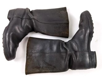 Paar Marschstiefel für Mannschaften der Infanterie Reichswehr/ Frühe Wehrmacht, guter Zustand, ungereinigtes Paar, Sohlenlänge 29cm