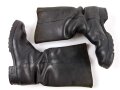 Paar Marschstiefel für Mannschaften der Infanterie Reichswehr/ Frühe Wehrmacht, guter Zustand, ungereinigtes Paar, Sohlenlänge 29cm