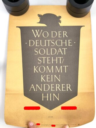 Wochenspruch der NSDAP, 4. bis 10. Mai 1941, eingerollt in zugehöriger Rolle