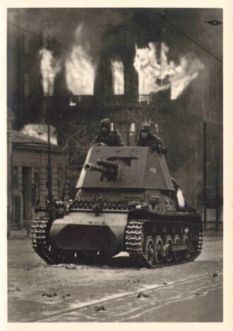 Ansichtskarte "Unsere Waffen-SS - Nach hartem Kampf...