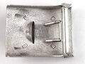 Heer, Koppelschloss für Mannschaften. Aluminium, mit aufgeklammertem Emblem, leicht getragenes Stück