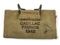 U.S. WWII Bandage pouch. Khaki, dated 1942, unused