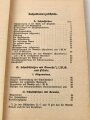 "Schießvorschrift für Gewehr (Karabiner), leichtes Maschinengewehr, Pistole usw.", datiert 1937, DIN A5, 162 Seiten