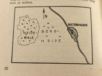 "Das Abfassen von Meldungen und das Anfertigen von Skizzen", 34 Seiten, über DIN A6