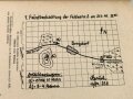 "Das Abfassen von Meldungen und das Anfertigen von Skizzen", 34 Seiten, über DIN A6