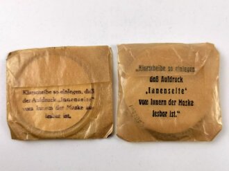 Satz Zubehör für die Gasmaskendose der  Wehrmacht