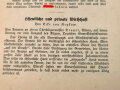 "Mitteilungsblatt der Nationalsozialisten in den Parlamenten und gemeindlichen Vertretungskörpern Jahrgang1932", DIN A5, 19 Seiten