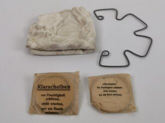 Satz Zubehör für die Gasmaskendose der Wehrmacht