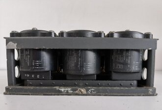 Temperaturprüftafel TP 203c für Henschel Hs 293 ( funkferngesteuerte deutsche Gleitbombe ), Anforderzeichen 29077.1. Originallack, Funktion nicht geprüft